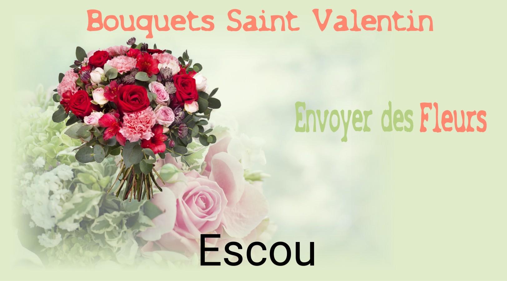 Roses de Saint-Valentin livrées à Escou